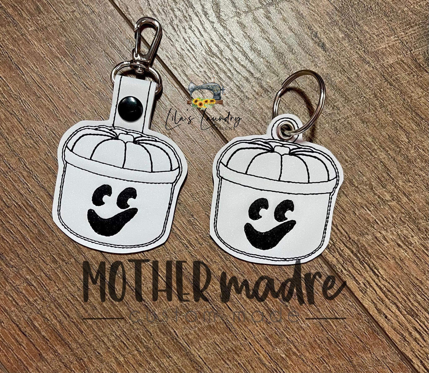 Retro Bucket Bundle Fobs - DIGITAL Embroidery DESIGN