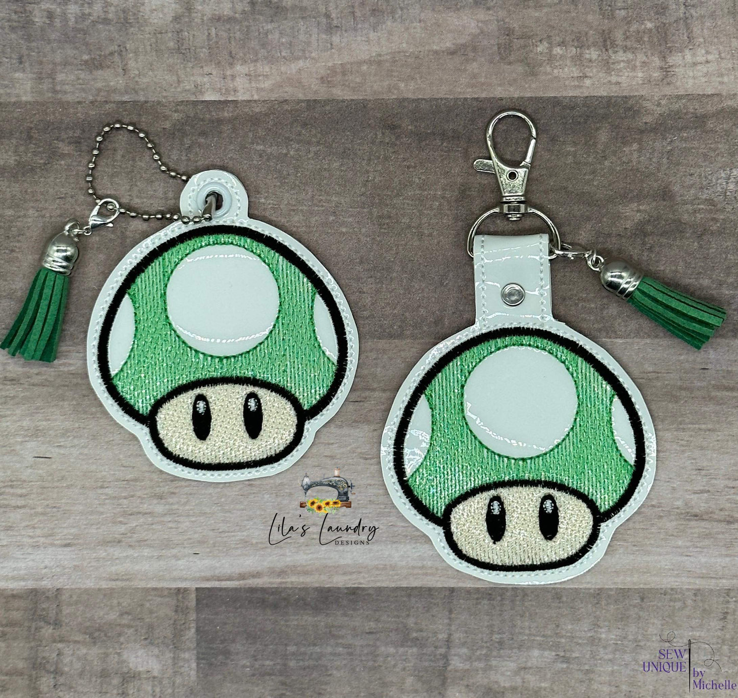 Mushroom MK Fobs - DIGITAL Embroidery DESIGN