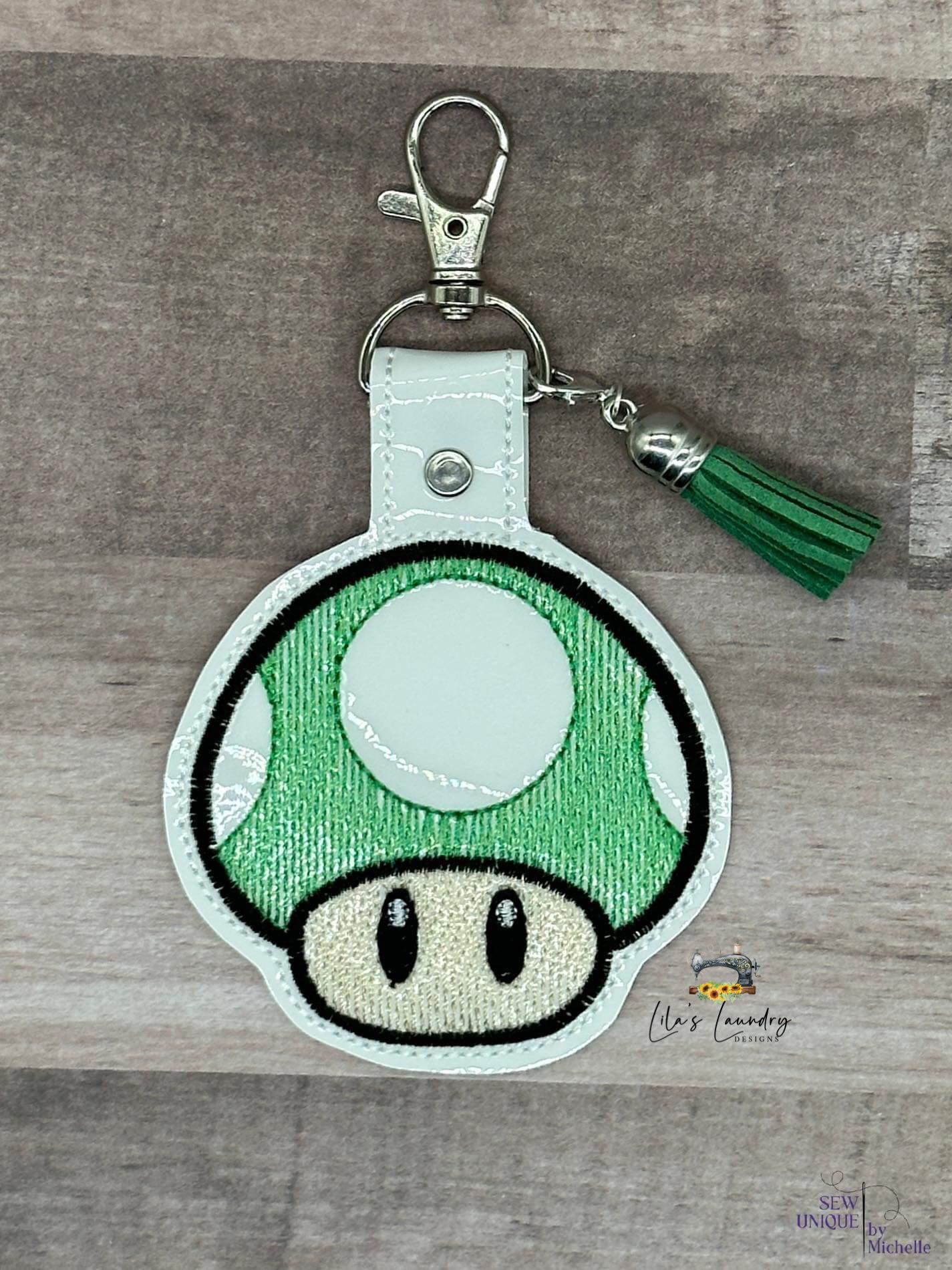 Mushroom MK Fobs - DIGITAL Embroidery DESIGN