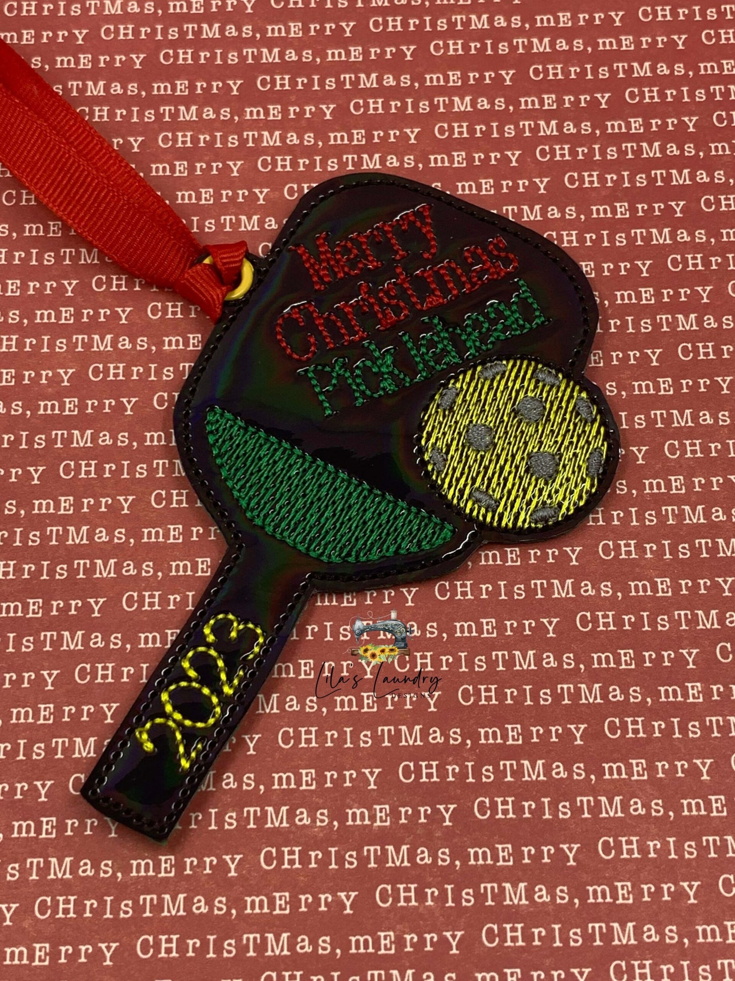 Picklehead Ornament - Digital File - Embroidery Design