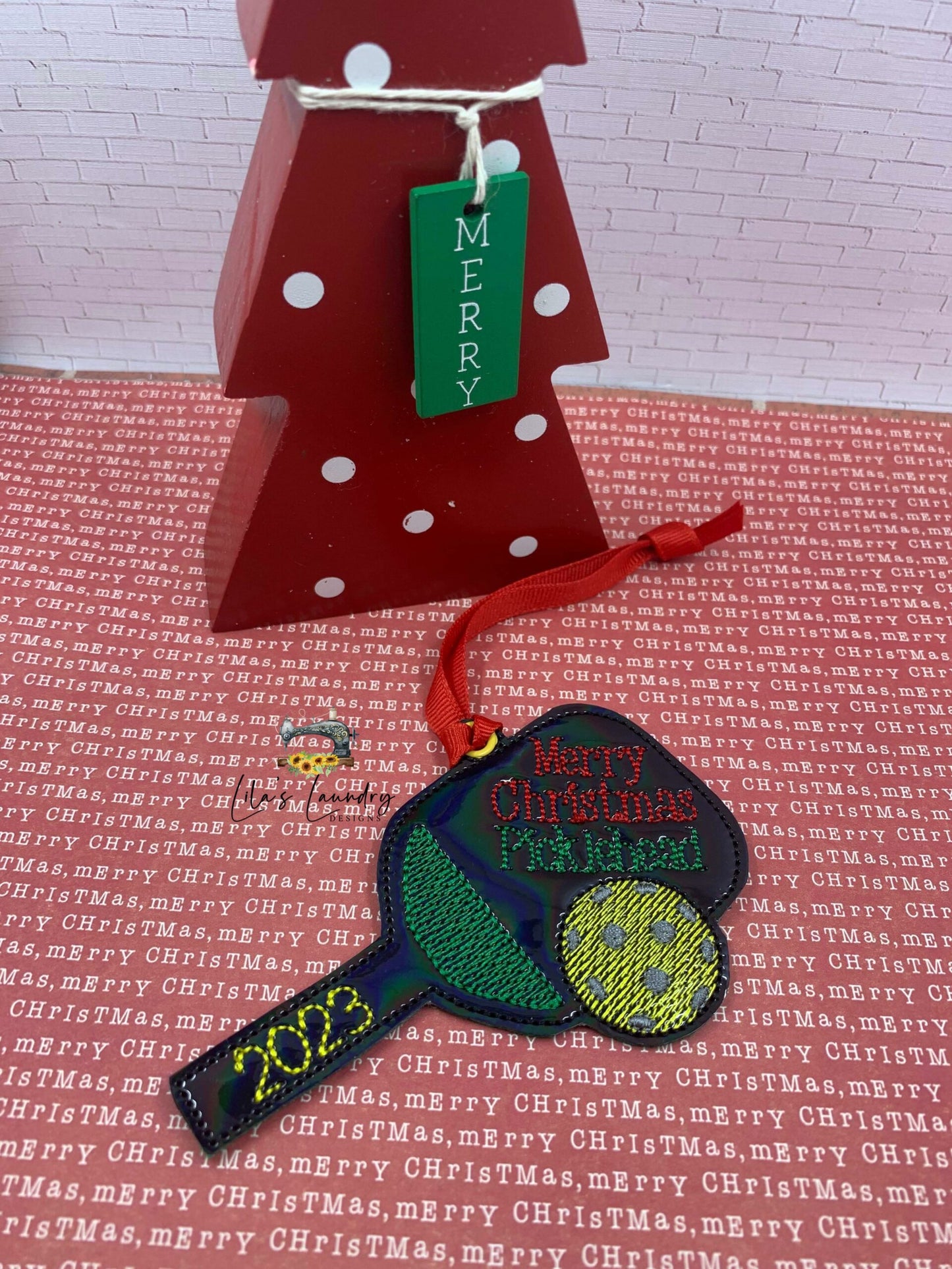 Picklehead Ornament - Digital File - Embroidery Design