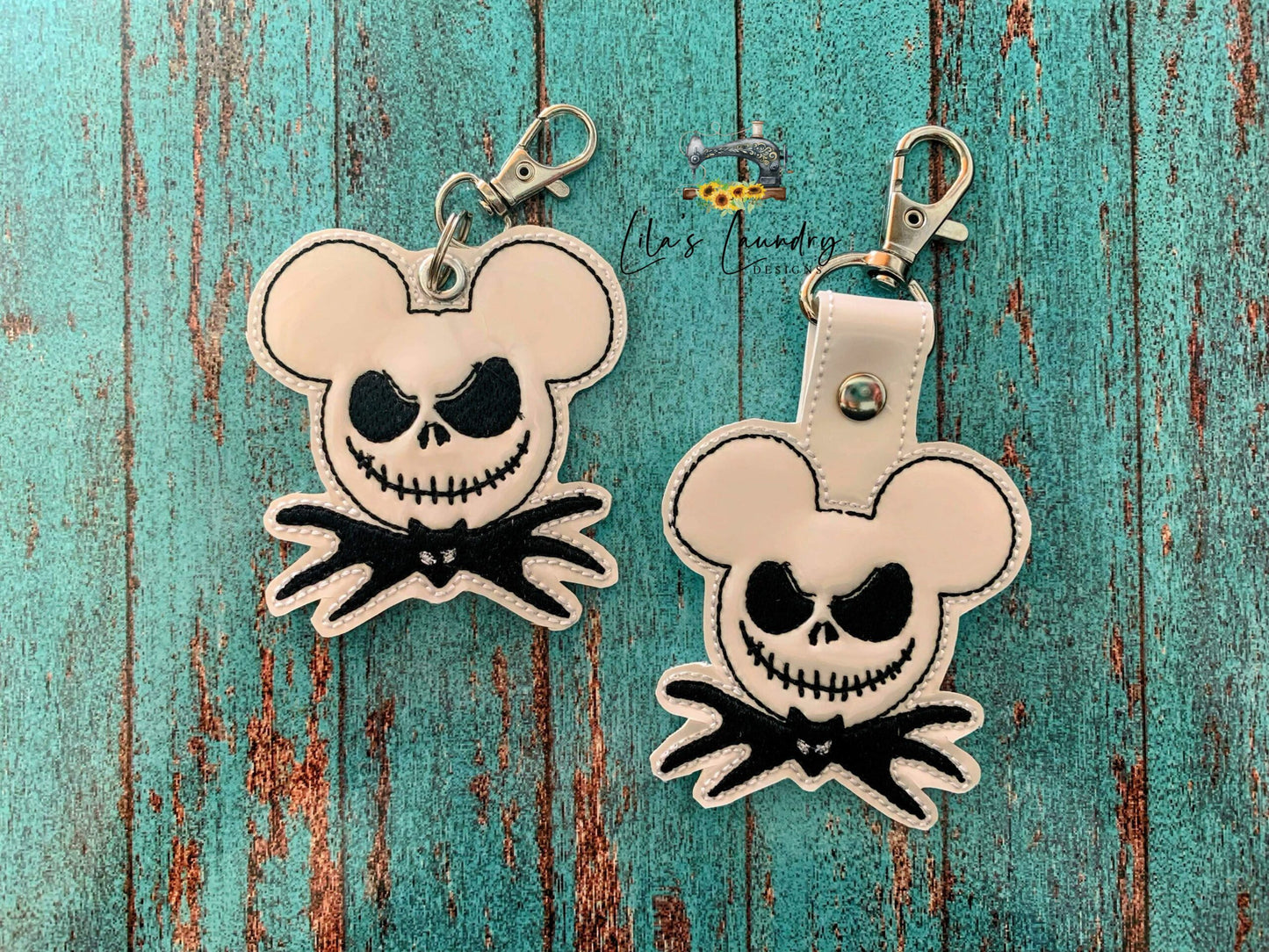 Jack Mouse Fobs - DIGITAL Embroidery DESIGN