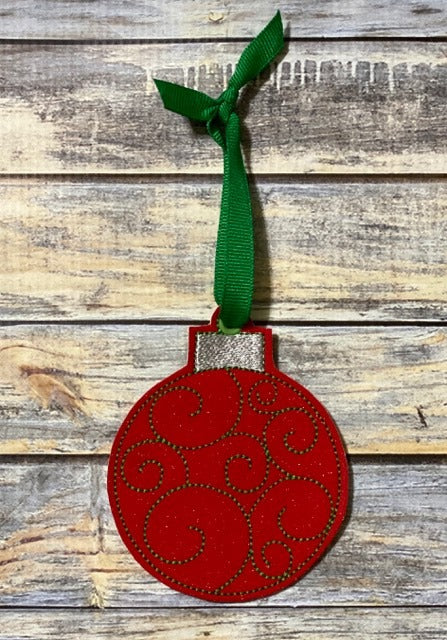 Swirly Ornament - Digital Embroidery Design