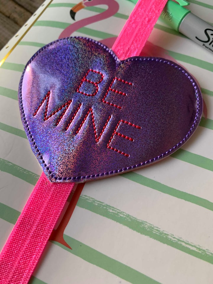 Be Mine - Book Band - Digital Embroidery Design