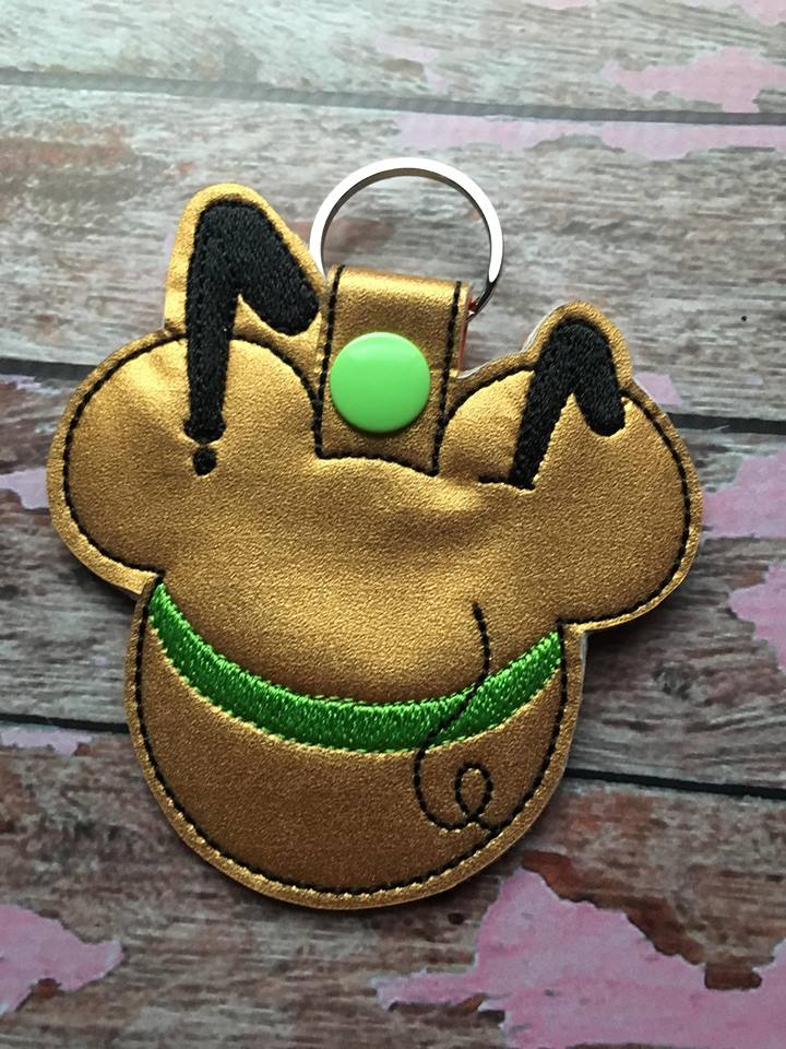 Pluto Dog Mouse Fobs - Embroidery Design - DIGITAL Embroidery DESIGN